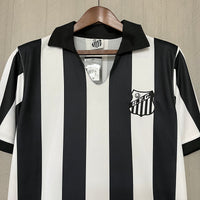 Santos 1958 Vintage Retro Black/White Home Jersey