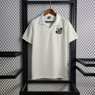 Santos 1970 Vintage Retro White Home Jersey