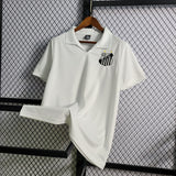 Santos 1970 Vintage Retro White Home Jersey