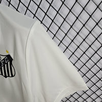 Santos 1970 Vintage Retro White Home Jersey