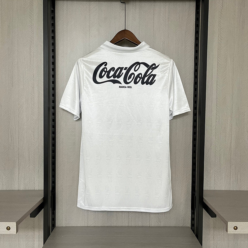 Santos 1993 Vintage Retro White Home Jersey