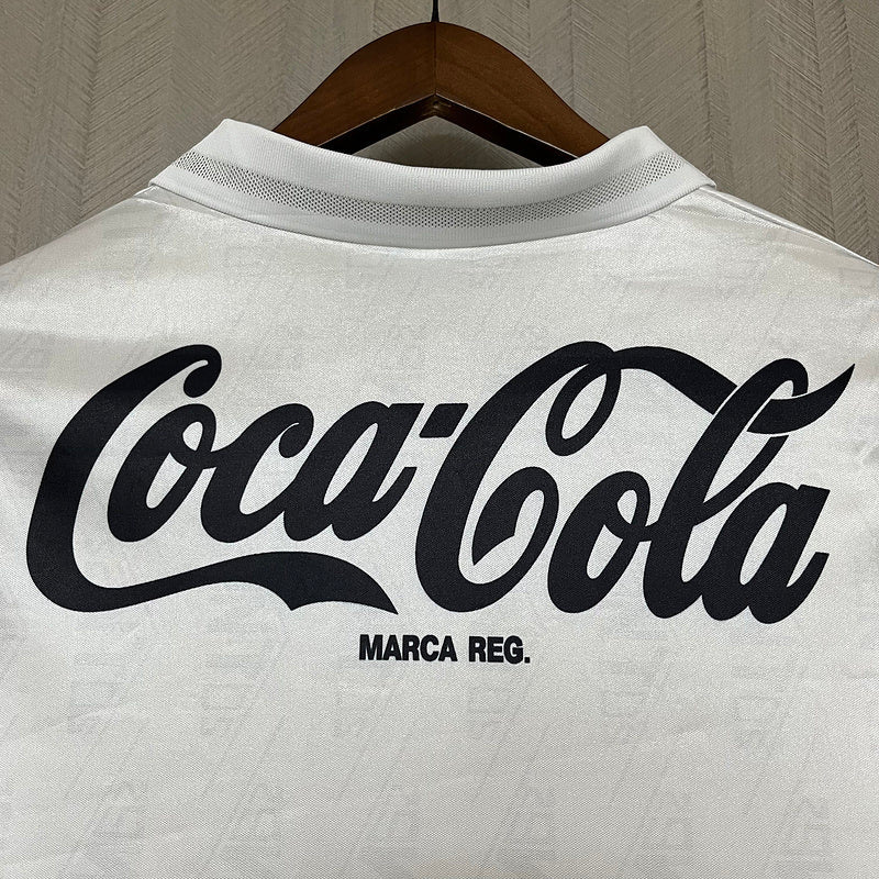 Santos 1993 Vintage Retro White Home Jersey