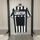 Santos 1996 Vintage Retro Black/White Away Jersey