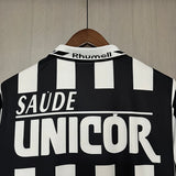 Santos 1996 Vintage Retro Black/White Away Jersey