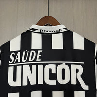 Santos 1996 Vintage Retro Black/White Away Jersey