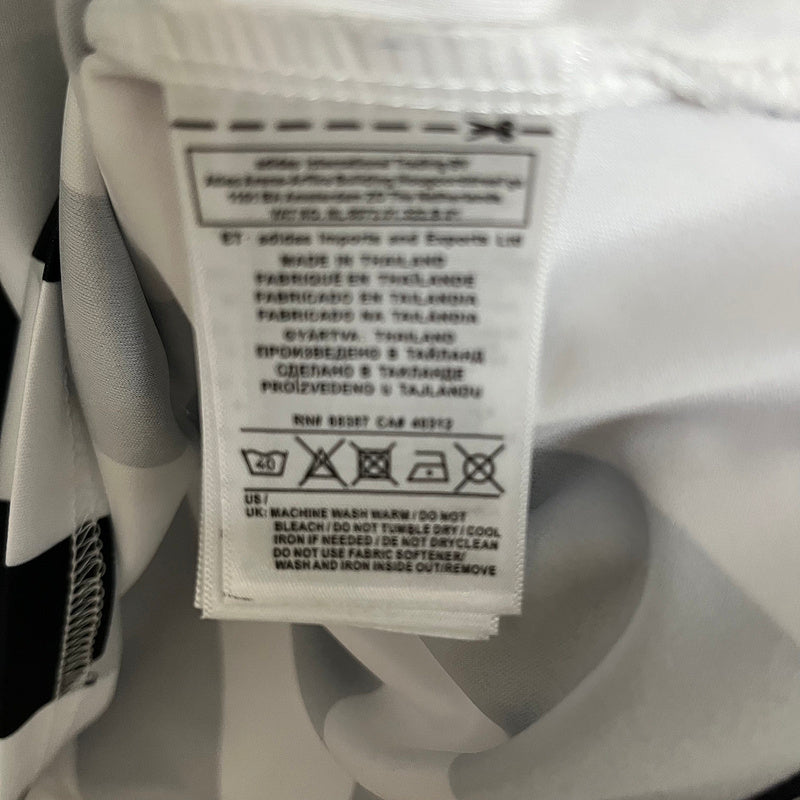 Santos 1996 Vintage Retro Black/White Away Jersey