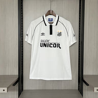 Santos 1997 Vintage Retro White Home Jersey