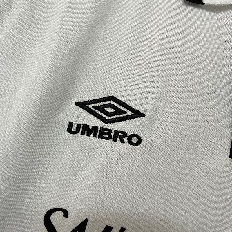Santos 1997 Vintage Retro White Home Jersey
