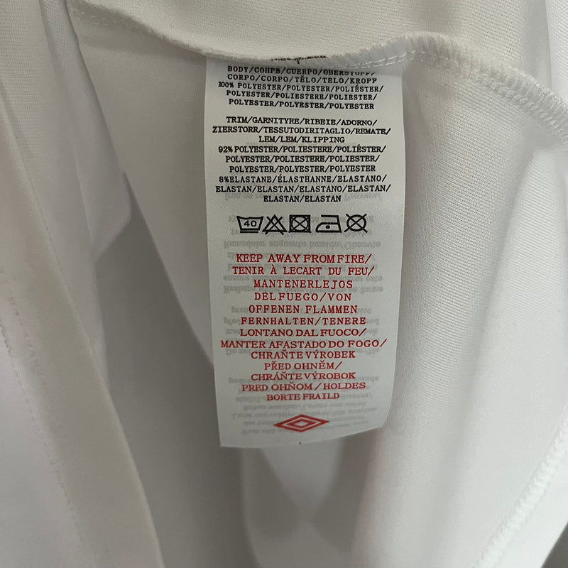 Santos 1997 Vintage Retro White Home Jersey