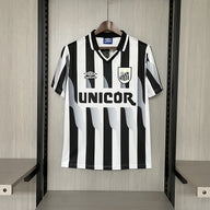 Santos 1998 Vintage Retro White Away Jersey