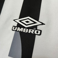 Santos 1998 Vintage Retro White Away Jersey