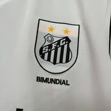 Santos 2001 Retro White Home Jersey