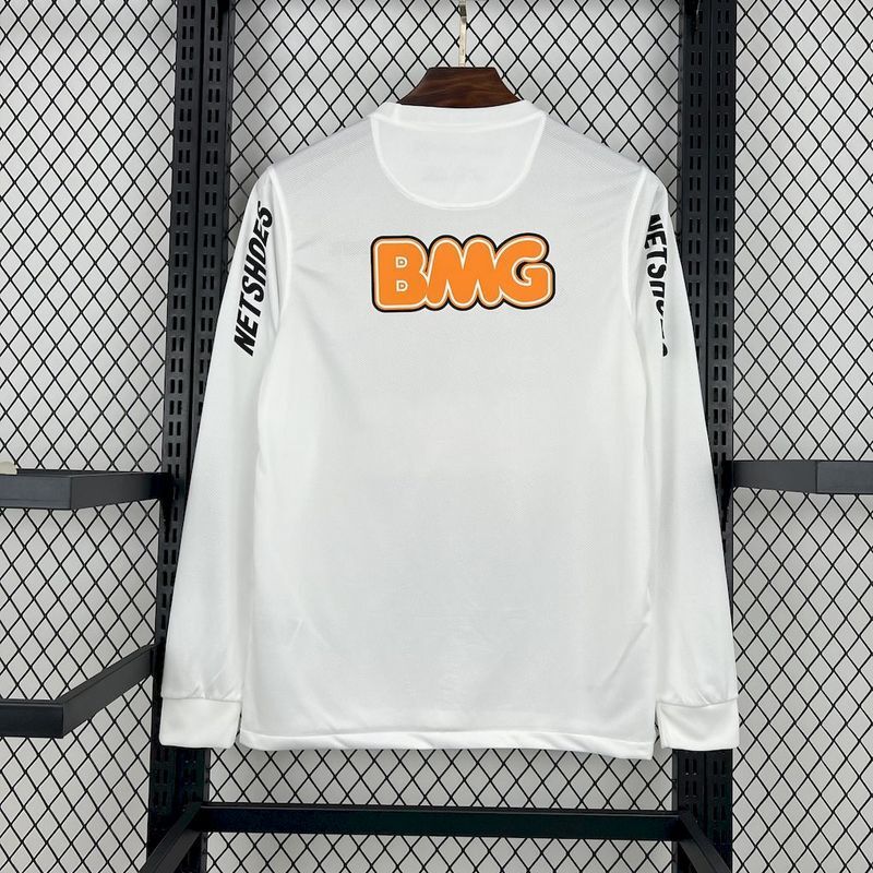 Santos 2011/12 Retro Home Long Sleeve Jersey