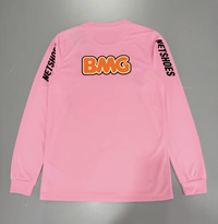 Santos 2012/13 Retro Pink Home Long Sleeve Jersey