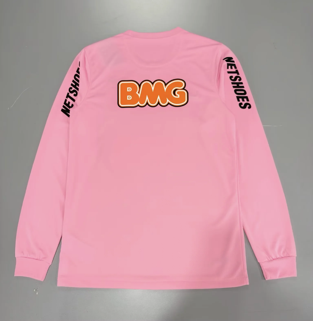 Santos 2012/13 Retro Pink Home Long Sleeve Jersey