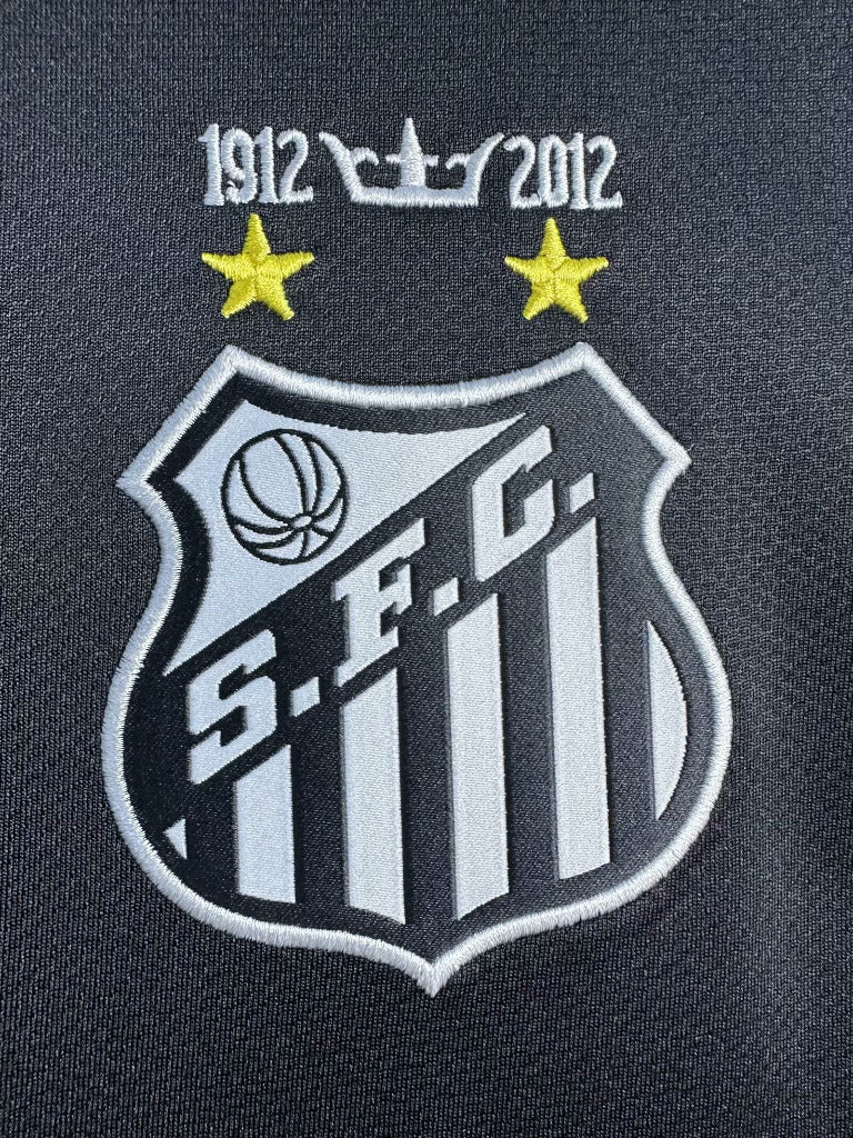 Santos 2012/13 Vintage Retro Black Jersey - Concept Kits