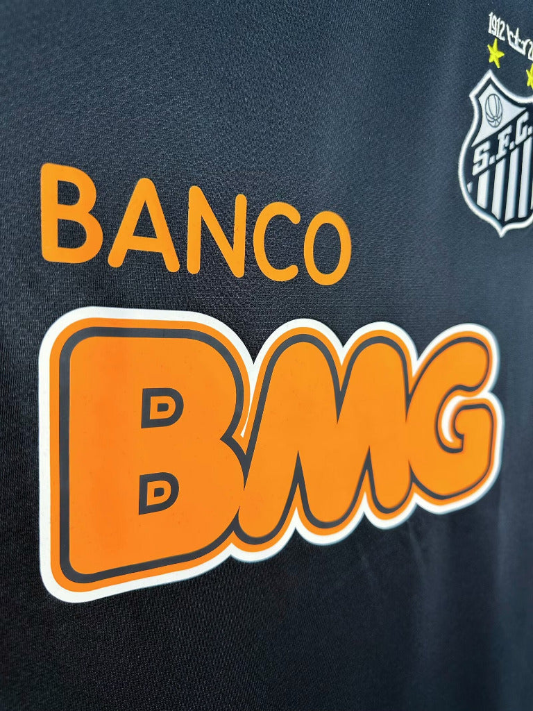Santos 2012/13 Vintage Retro Black Jersey - Concept Kits