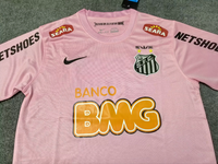 Santos 2012/13 Vintage Retro Pink Home Jersey