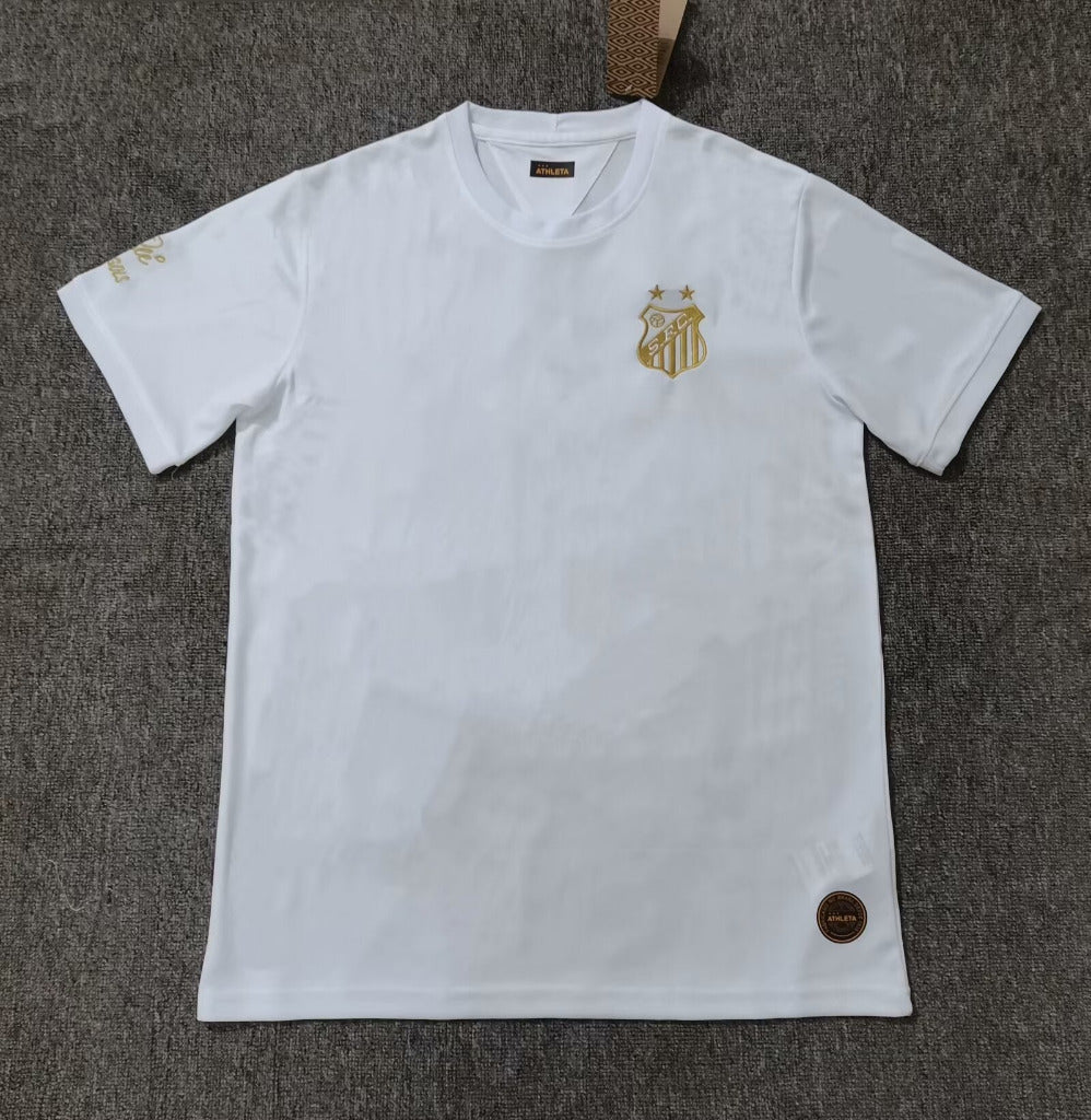 Santos 25/26 Pele 1.000 GOLS White Jersey - Concept Kits