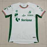 Santos Laguna 25/26 White/Green/Red Third Jersey