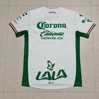 Santos Laguna 25/26 White/Green/Red Third Jersey