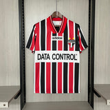 Sao Paulo 1997 Vintage Retro Red/Black Away Jersey