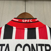 Sao Paulo 1997 Vintage Retro Red/Black Away Jersey