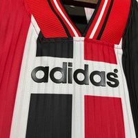 Sao Paulo 1997 Vintage Retro Red/Black Away Jersey