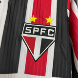 Sao Paulo 1997 Vintage Retro Red/Black Away Jersey