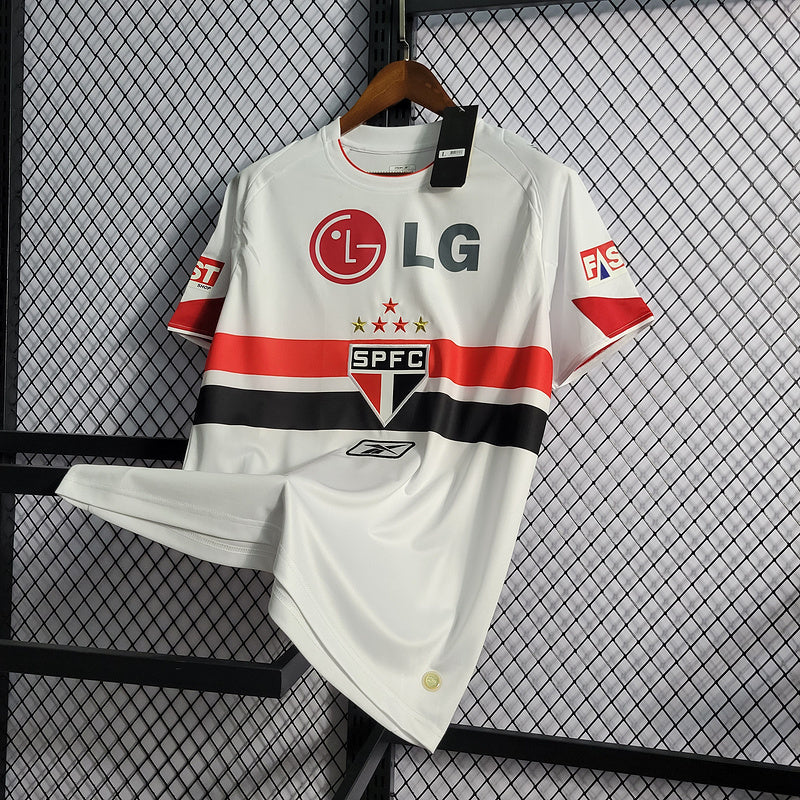 Sao Paulo 2006 Retro White Home Jersey