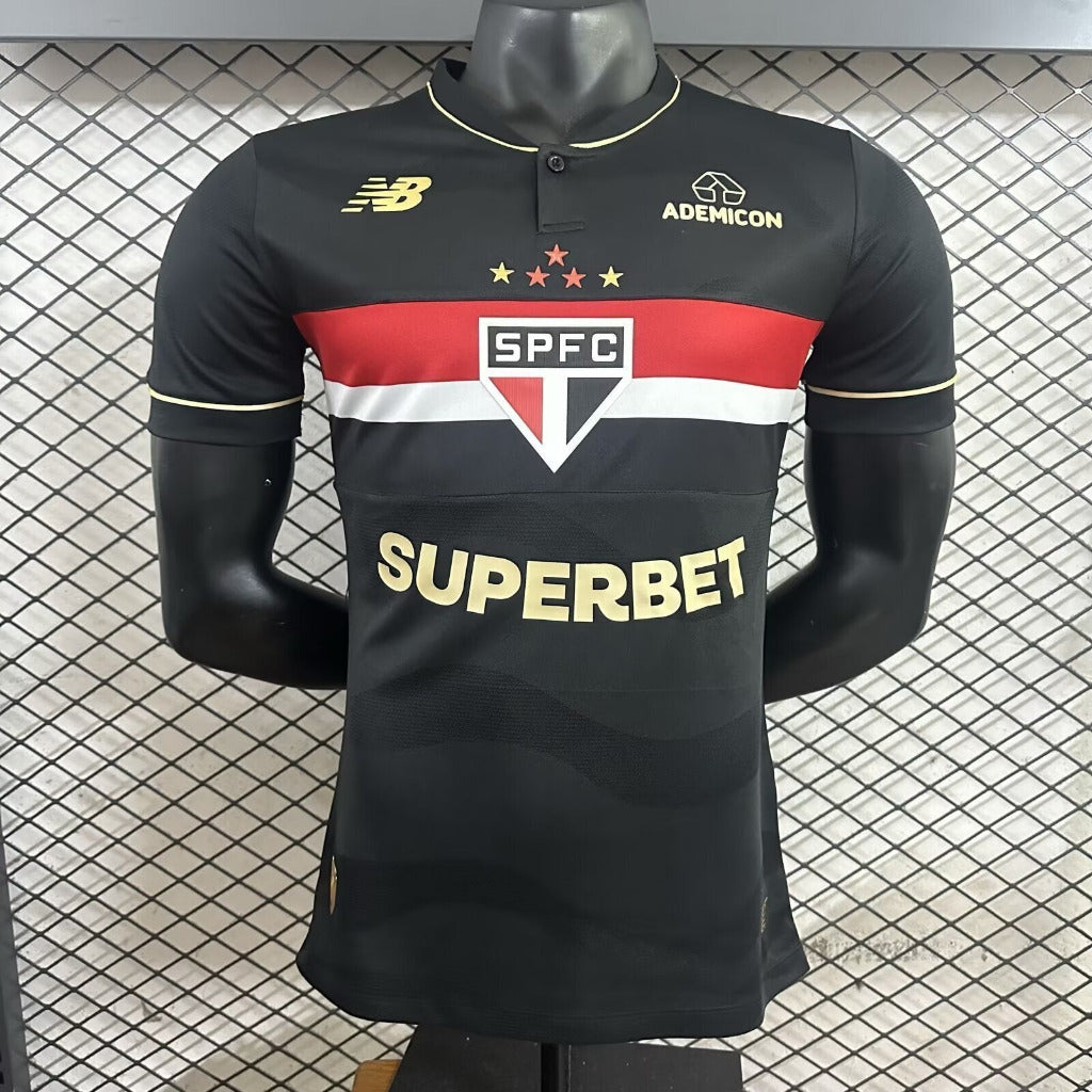 Sao Paulo 25/26 Black Third Player Version Jersey