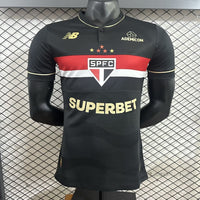 Sao Paulo 25/26 Black Third Player Version Jersey