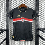 Sao Paulo 25/26 Black Woman Second Away Jersey