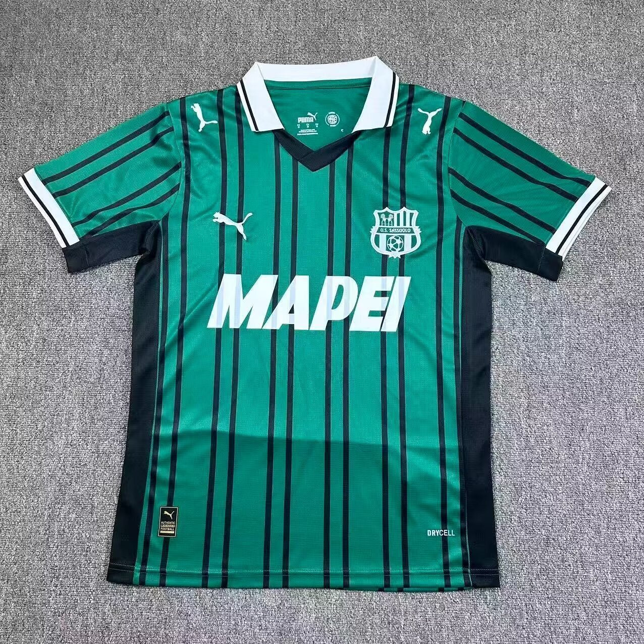 Sassuolo 25/26 Green/Black Home Jersey