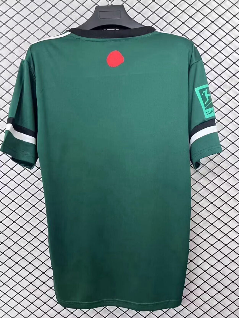 Schalke 04 26/27 Green/White Stripes 150th Anniversary Special Edition Jersey