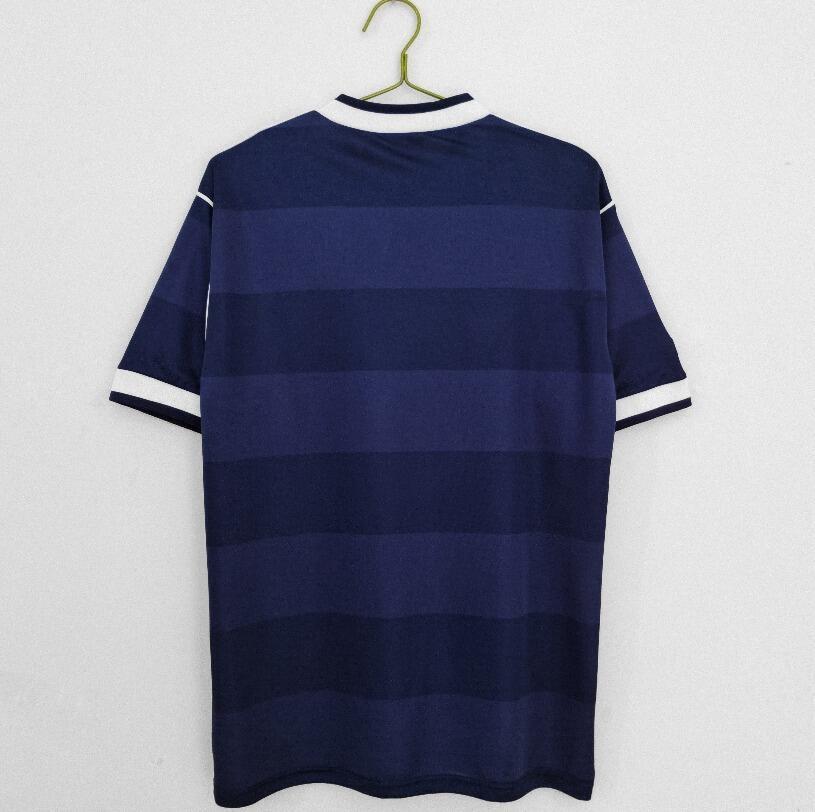 Scotland 1987/88 Vintage Retro Blue Home Jersey