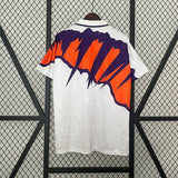 Scotland 1991 Vintage Retro White/Orange Away Jersey