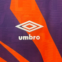 Scotland 1991 Vintage Retro White/Orange Away Jersey