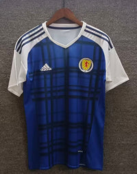 Scotland 2016 Retro Blue/White Home Jersey