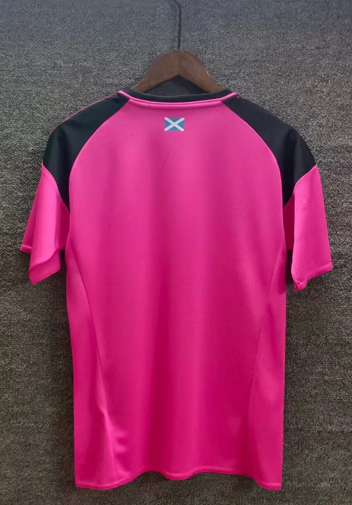 Scotland 2016 Retro Pink Away Jersey