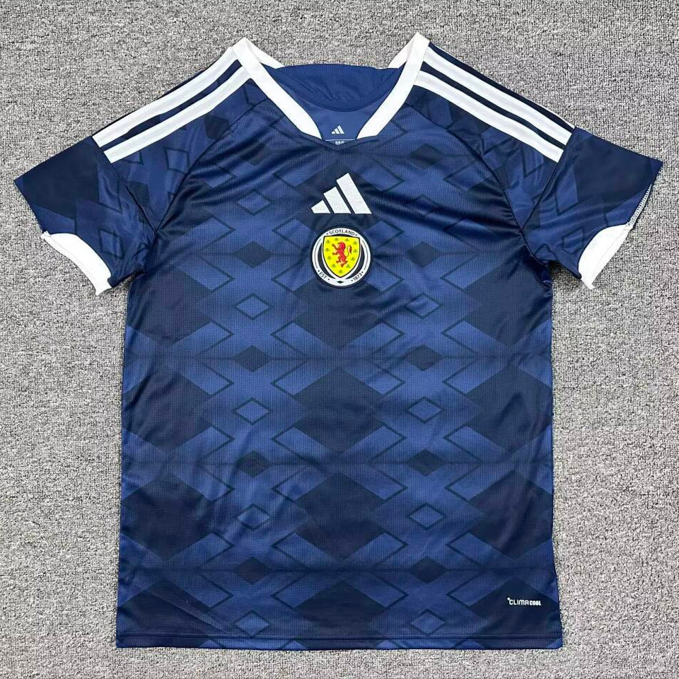 Scotland 2026 Blue/White Home Jersey – National Team Shirt – Concept Kits