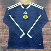 Scotland 2026 Blue/White Home Long Sleeves Jersey