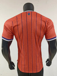 Scotland 26/27 Red/Blue Stripes Away Player Version Jersey