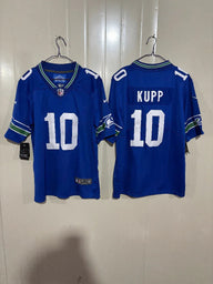Seattle Seahawks 25/26 Kupp #10 Royal Kids Jersey