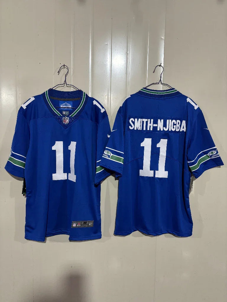 Seattle Seahawks 25/26 Smith-Njigba #11 Royal Kids Jersey
