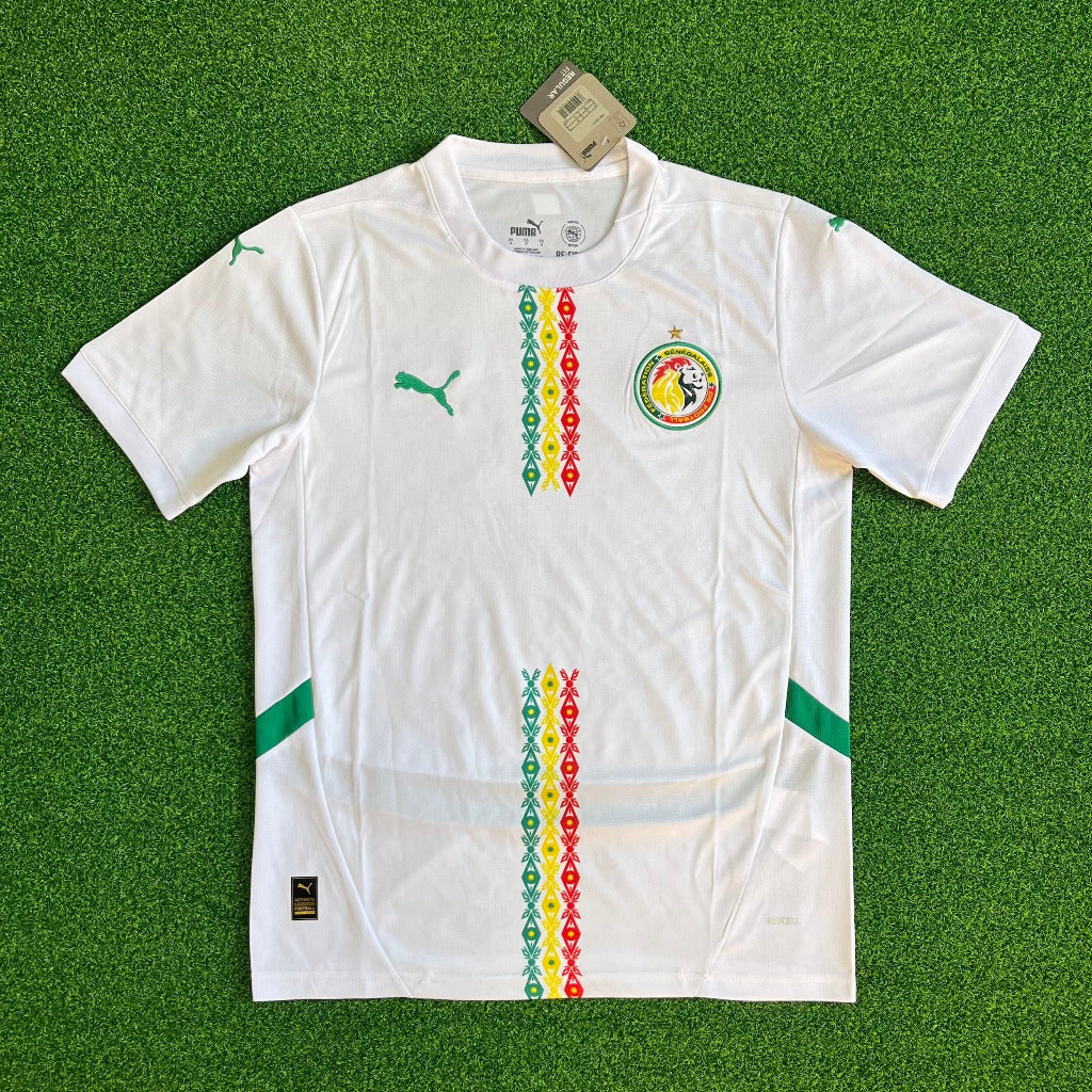 Senegal 25/26 White/Green Home Jersey