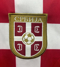 Serbia 2010 Retro Red Home Jersey