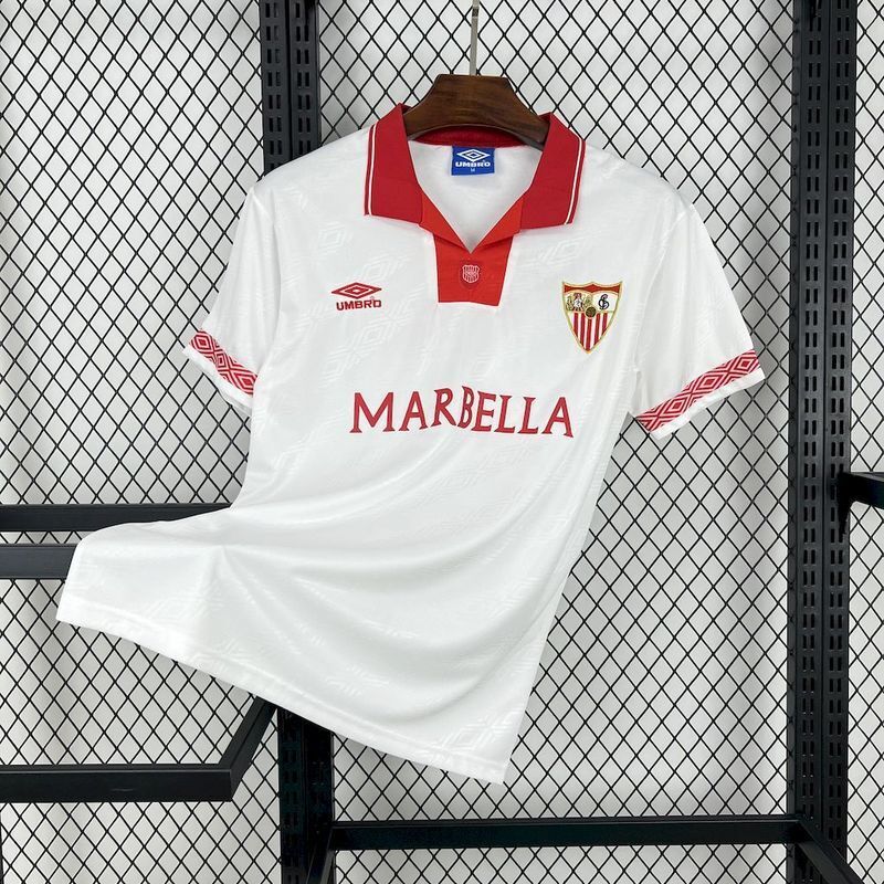 Sevilla 1994/96 Vintage Retro White Home Jersey