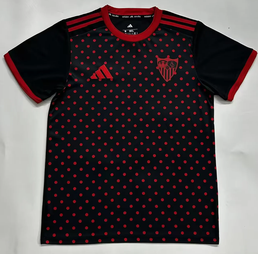 Sevilla 25/26 Black Pre-Match Training Jersey