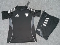 Sevilla 25/26 Black Training Kids Jersey Set